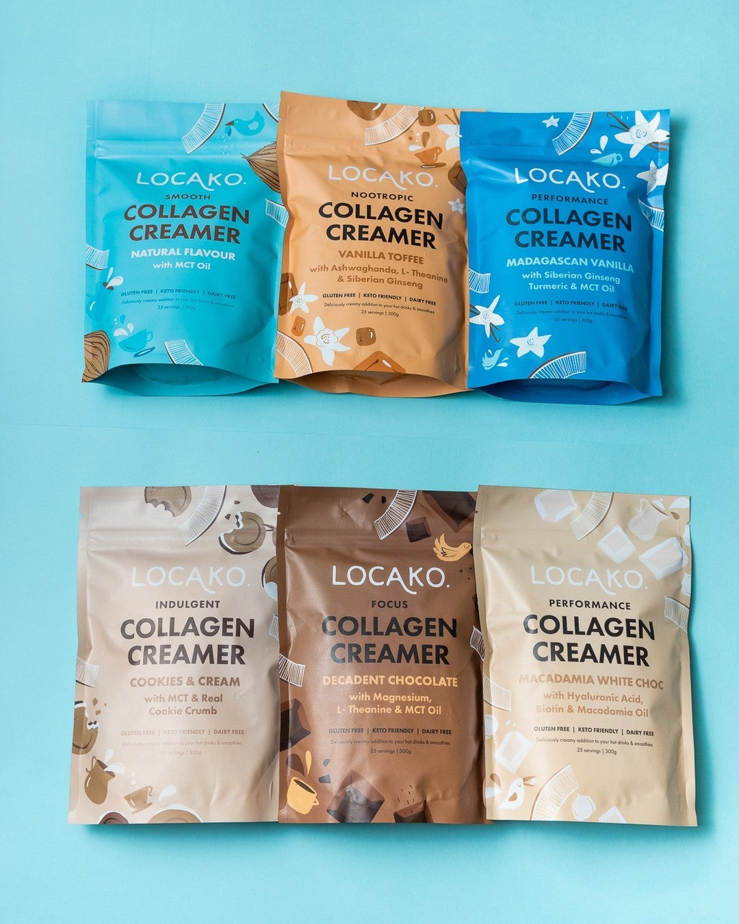 Collagen Creamer - Performance - Madagascan Vanilla - Locako