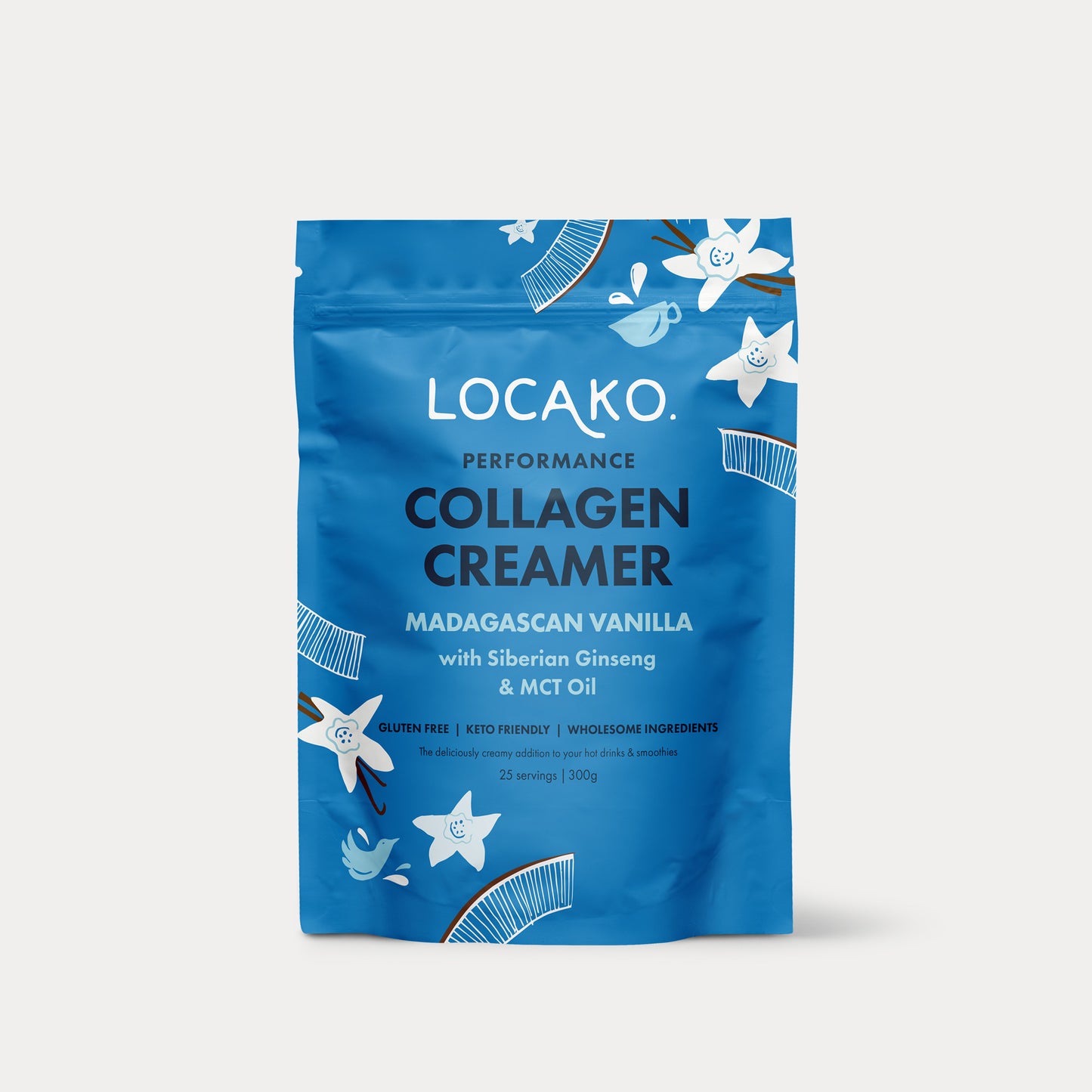 Collagen Creamer - Performance - Madagascan Vanilla - Locako