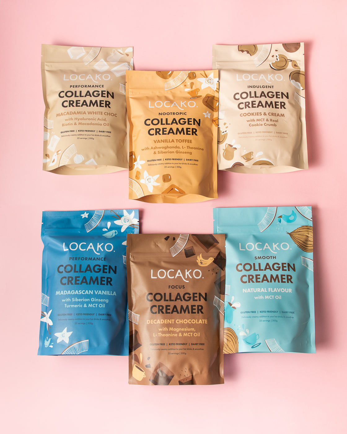 Collagen Creamer - Performance - Madagascan Vanilla - Locako