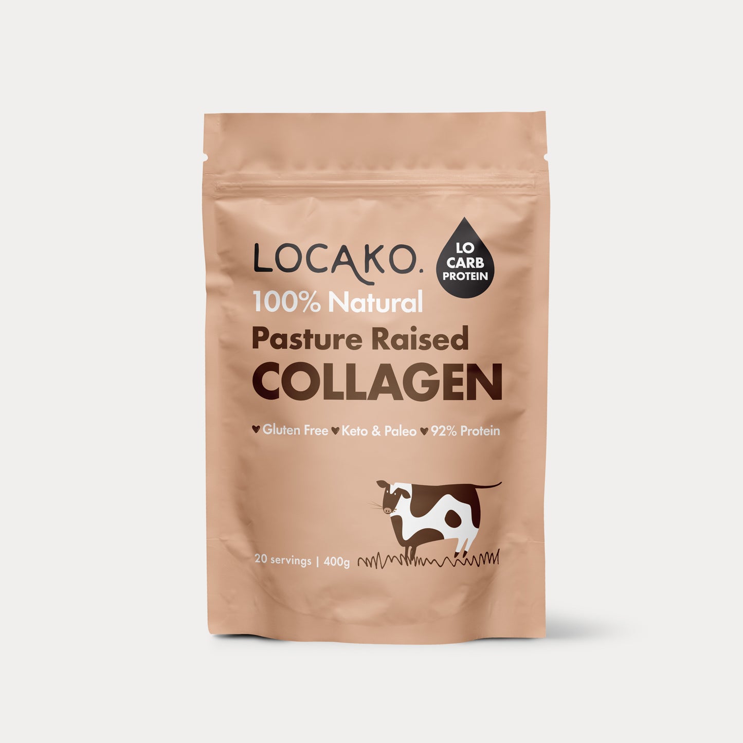 Natural Pasture Raised Collagen - Locako