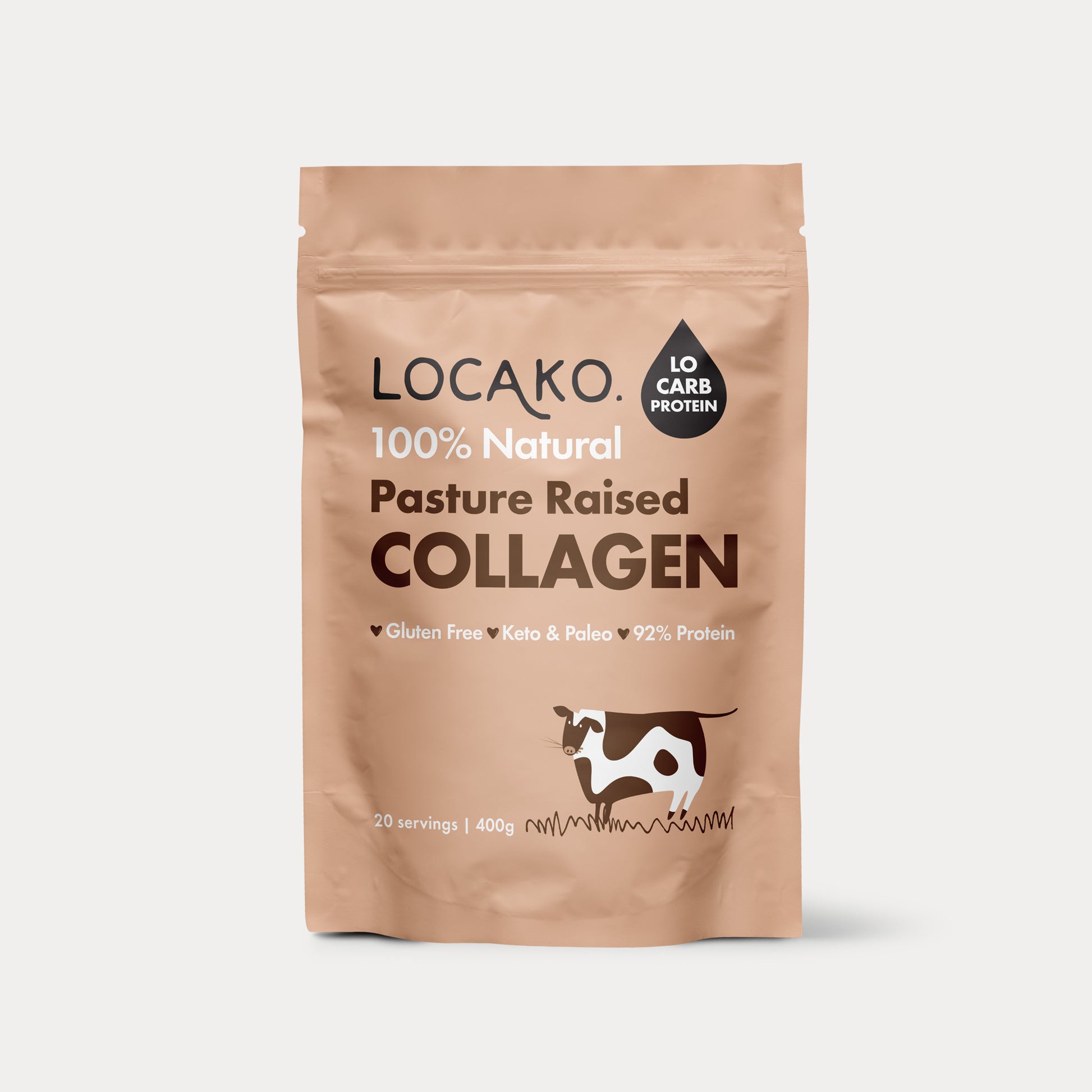 Natural Pasture Raised Collagen - Locako