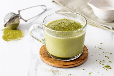 20 Second Low Carb MATCHA & CACAO LATTE