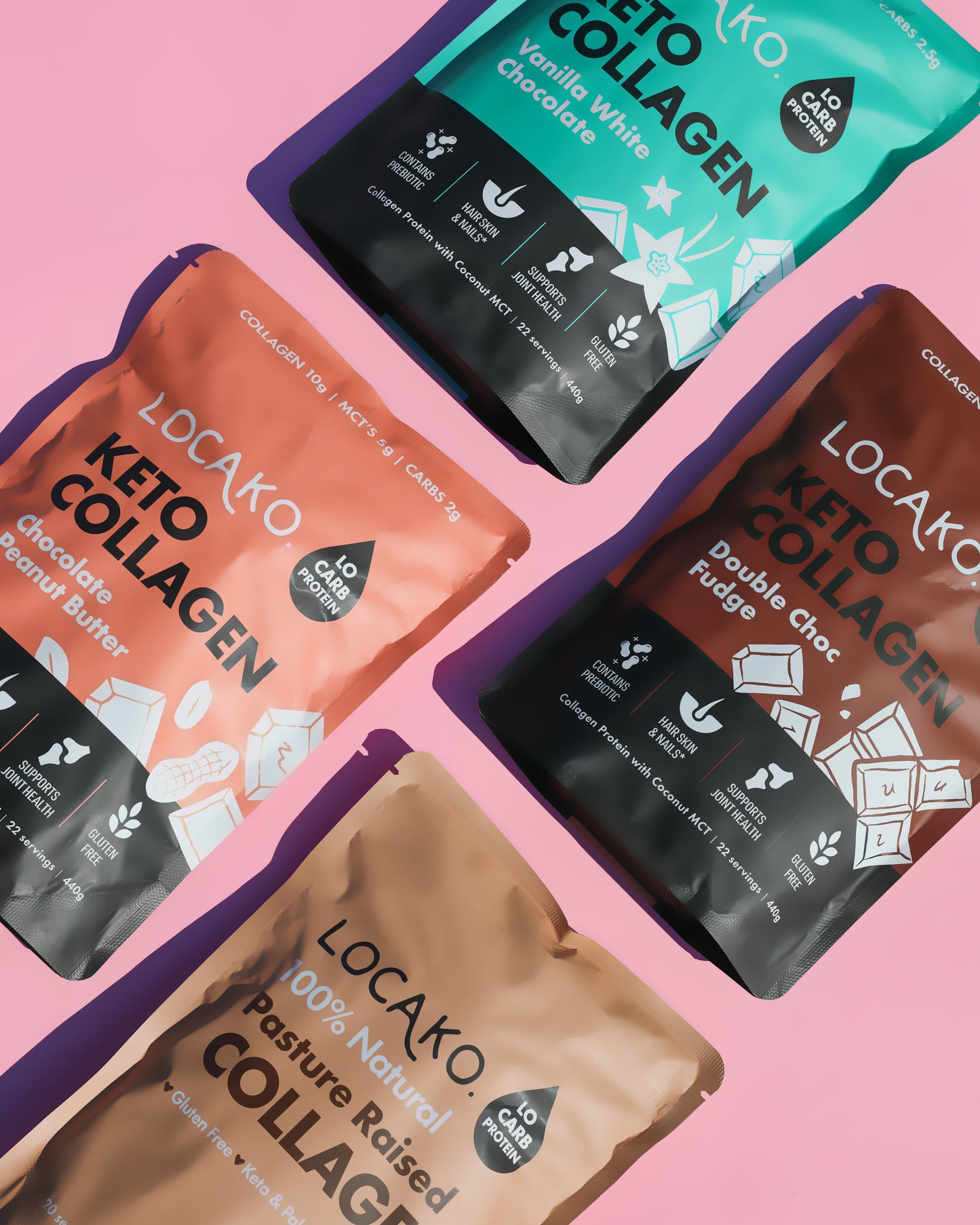 Keto Collagen Vanilla White Chocolate