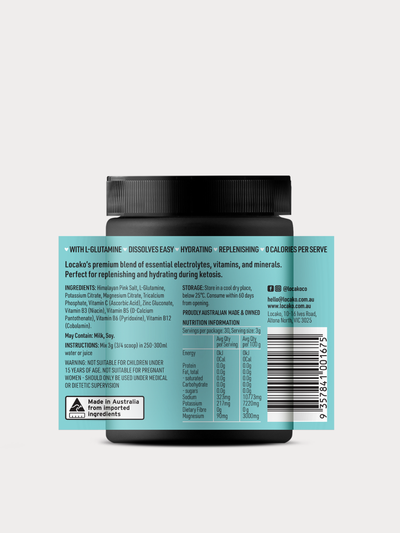 Low Carb Electrolytes - Natural