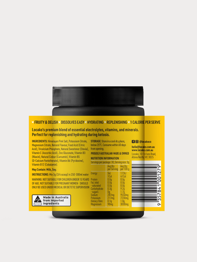 Low Carb Electrolytes - Lemonade