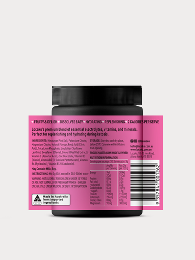 Low Carb Electrolytes - Raspberry