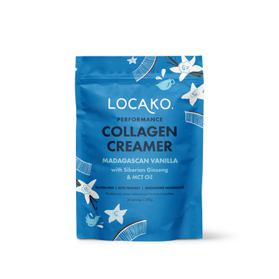 Collagen Creamer - Performance - Madagascan Vanilla 240g - Locako