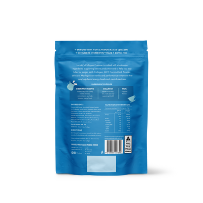 Collagen Creamer - Performance - Madagascan Vanilla 240g - Locako