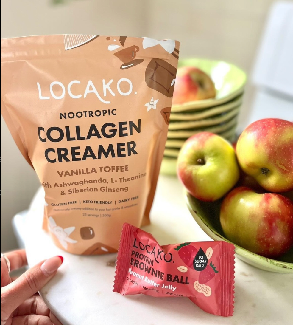 Collagen Creamer - Nootropic - Vanilla Toffee - Locako