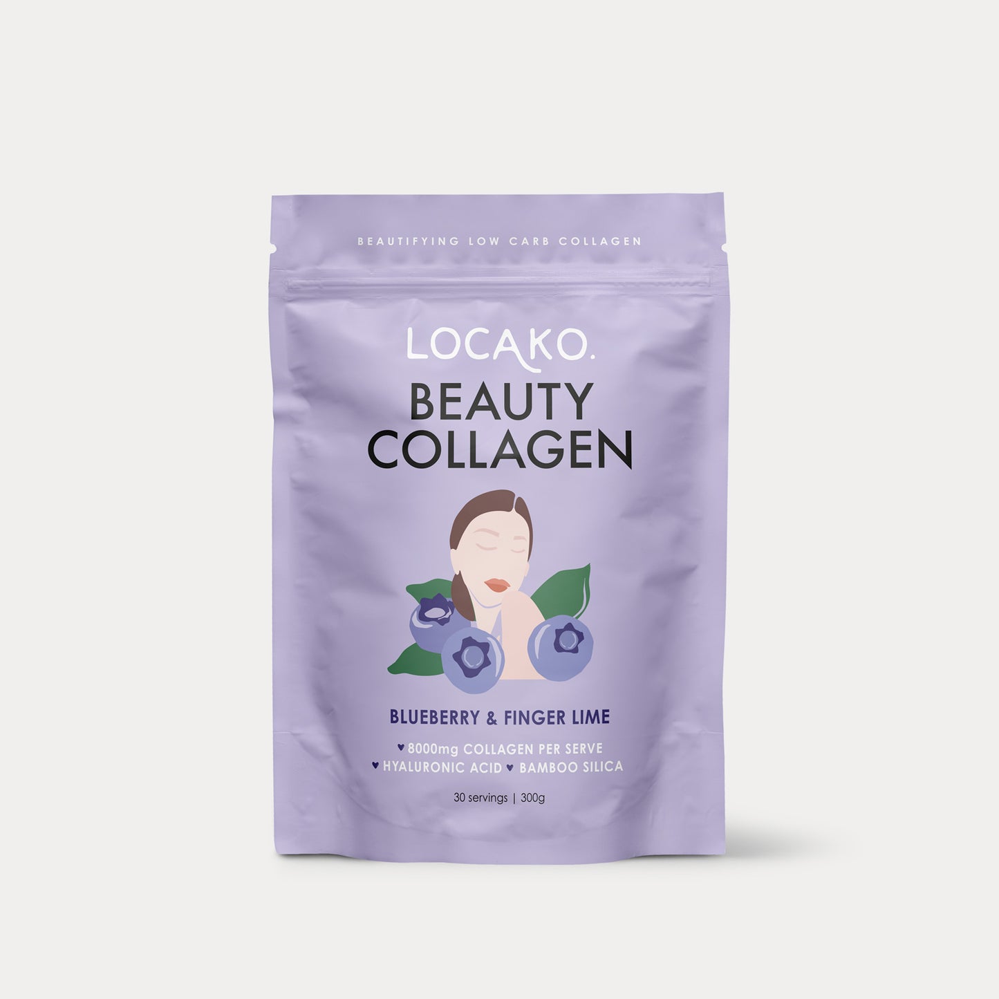 Locako Beauty Collagen - Blueberry and Finger Lime - Locako