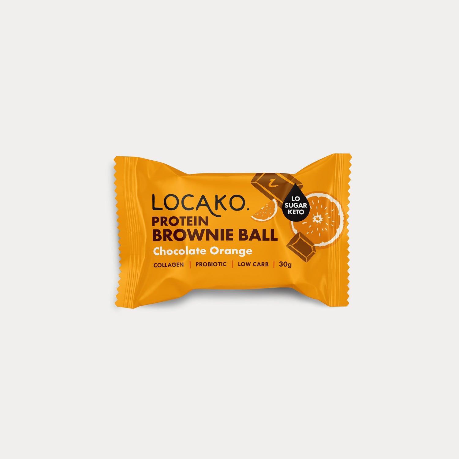 Protein Brownie Balls - Choc Orange - Locako